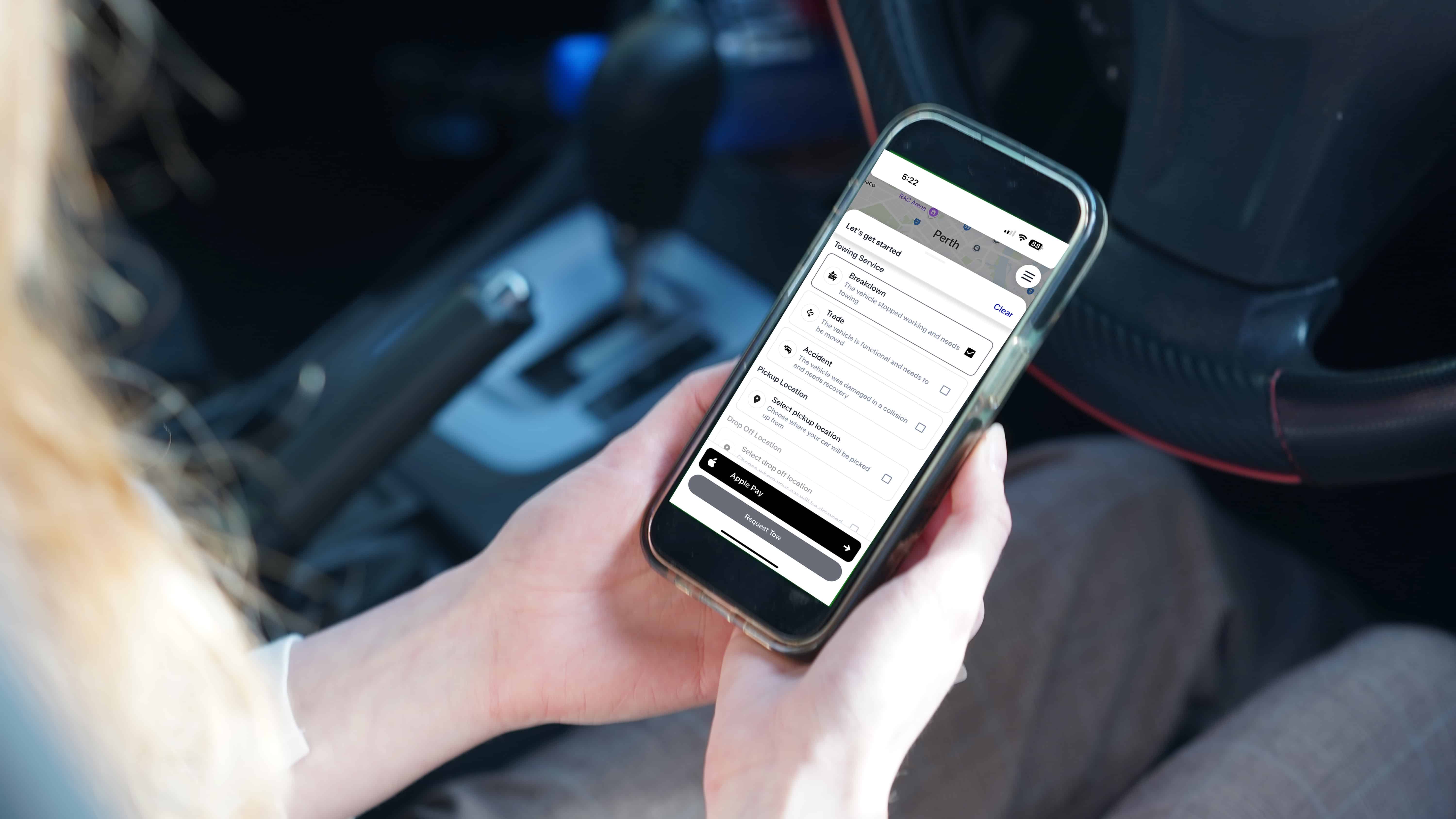 Main Roads WA vehicle